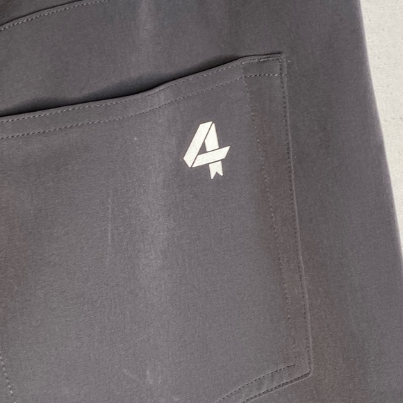 Four Laps Athletic Traverse Pants Mens Size 38x32 Stretch Water Resistant Gray - Picture 10 of 12